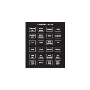 Switch Panel Çıkartma İngilizce