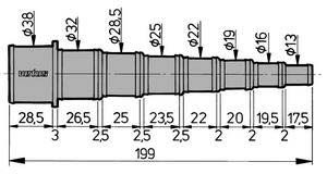 Vetus hortum adaptörü