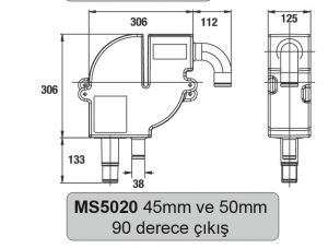 Halyard Millennium Egzoz - Su Seperatörü