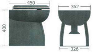 Elegant elektrikli tuvalet