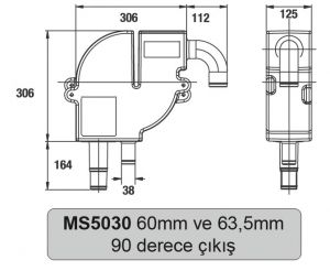 Halyard Millennium Egzoz - Su Seperatörü