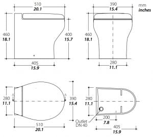 Tecma Silence Plus 2G Tuvalet