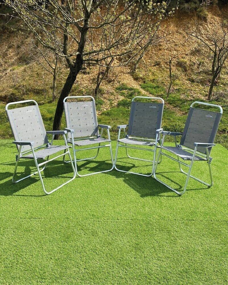 Campout Kamp Ve Yat Sandalyesi 4'Lü