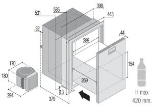 Buzdolabı. Model DW42 RFX