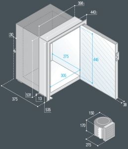 Buzdolabı. Model C42LX