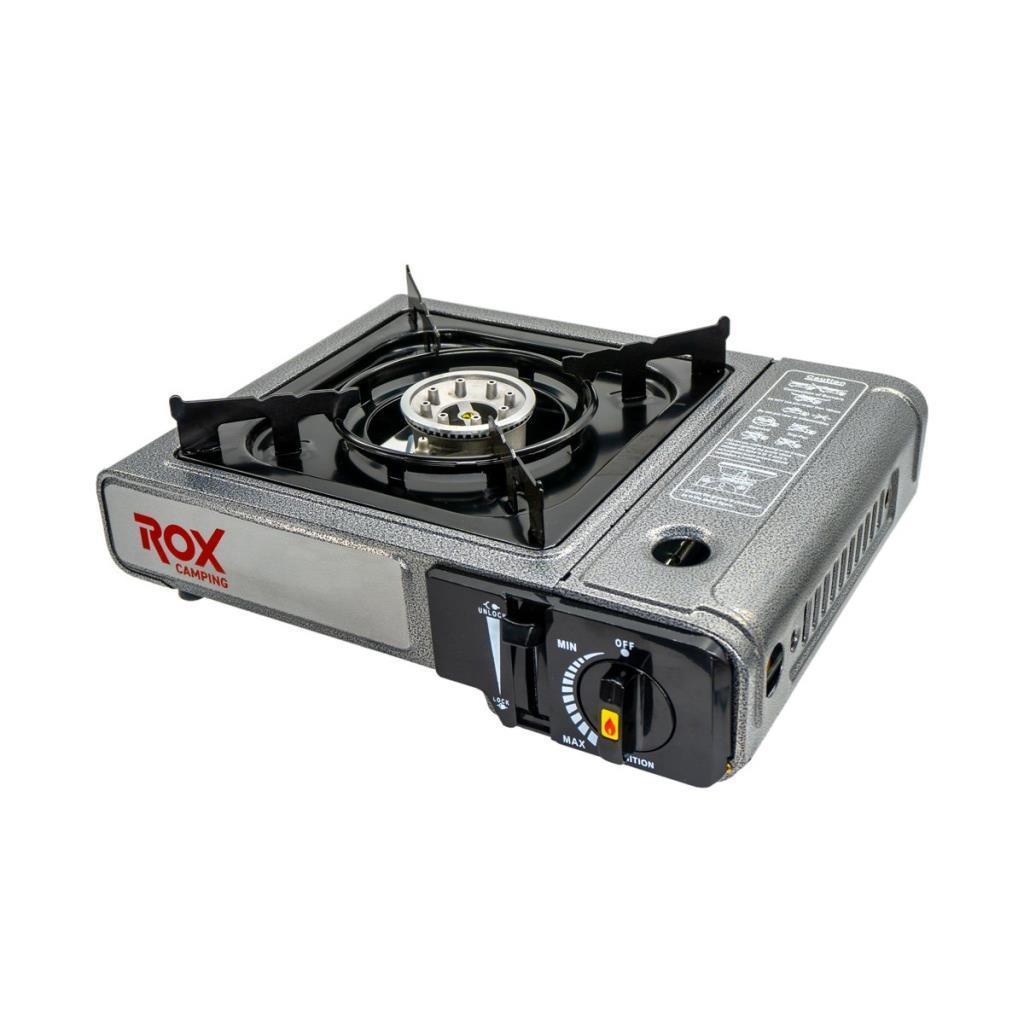 Rox Camping 0103 Tekli Portatif Kamp Ocak(Ekstra Gaz Girişli)
