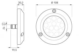 Quick Challenger 30 SP su altı aydınlatma lambası