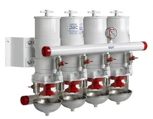 Vetus 3 santrafüjlü, elemanı değiştirilebilir filtreler