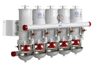 Vetus 3 santrafüjlü, elemanı değiştirilebilir filtreler