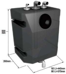 Vetus dik montaj pis su tankı