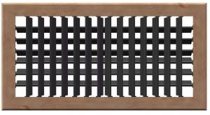 Tik çerçeveli hava çıkış ızgarası