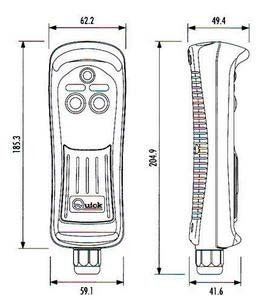 Uzaktan Kumanda El Tipi 2 Buton