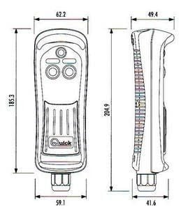 Uzaktan Kumanda El Tipi 8 Buton