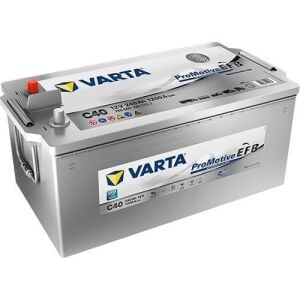 Varta EFB Promotive C40 / 12V 240Ah Tam Kapalı-Bakımsız Sulu Akü - CCA 1200 / Servis ve Marş (Start) Aküsüdür. ( Güneş Paneli Sistemine Uygun )(Kopya)