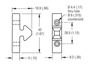 Mobella sürgü kapı kilidi