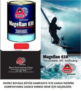 BOERO MAGELLAN 630 Zehirli Boya 5LT Dutch Red