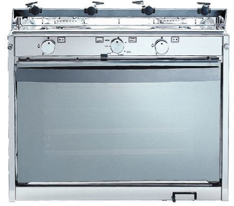 TECHIMPEX Fırın Çift Göz Ocaklı Mariner