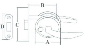 Southco kapı kilidi