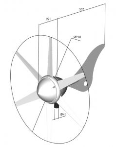 Rutland 914i rüzgar jeneratörü
