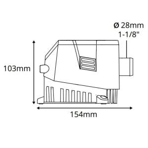 Sahara Sintine Pompası MK2 1200 24V