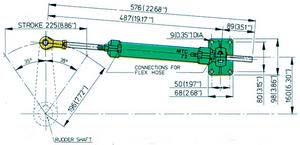 Vetus Hidrolik dümen sistemi