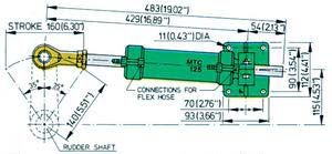 Vetus Hidrolik dümen sistemi