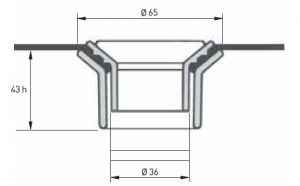 Bravo 2000 Şişme bot valfi