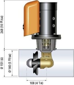 Başpervane 30Kgf 12V 140mm