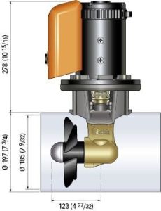 Başpervane 55Kgf 12V 185mm