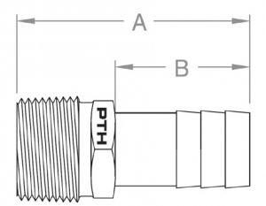 Groco bronz hortum rakoru
