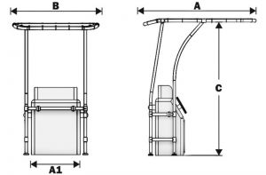 Profesyonel Alüminyum T-Top