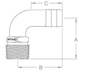 Groco bronz hortum rakoru