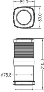 3 Renkli Demir Feneri