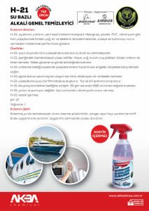 Su Bazlı Alkali Temizleyici H-21 750Ml