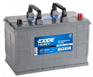 Exide Akü PROFESYONEL 120A EF1202