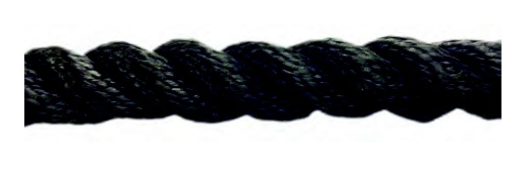 3 Kollu Yüzen Halat 24mm 220 Mt (Roda) Siyah