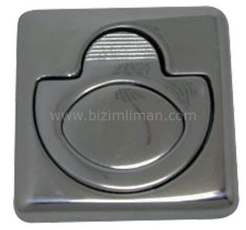 Gömme Kulp Krom Kare 51mm