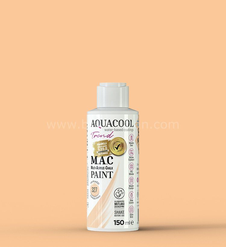 Trend M.A.C Su Bazlı Yavruağzı 327  Lake Boya 150 ml