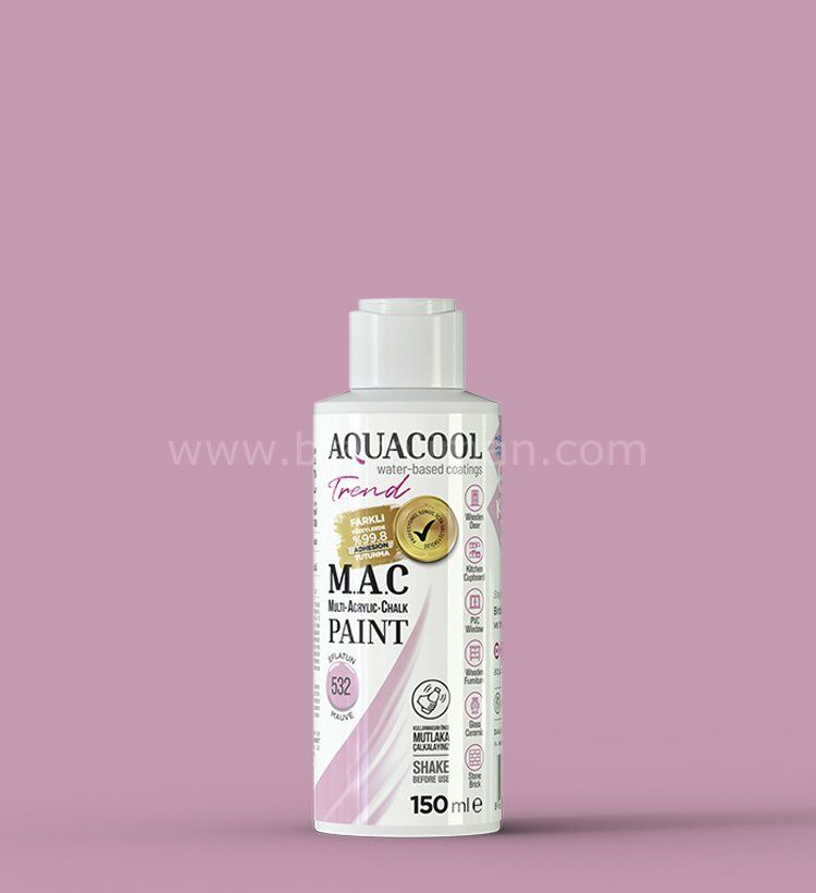 Trend M.A.C Su Bazlı Eflatun 532 Lake Boya 150 ml
