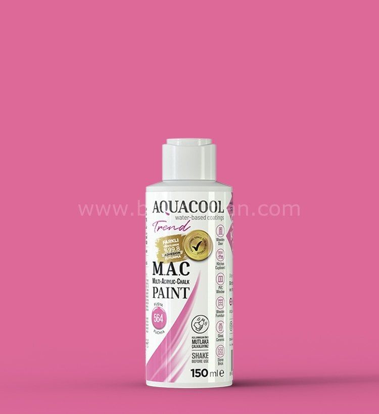 Trend M.A.C Su Bazlı Fuşya 564 Lake Boya 150 ml