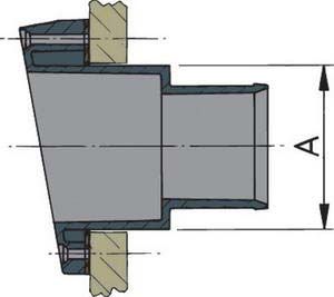 Vetus plastik egzoz çıkışı