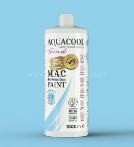 Trend M.A.C Su Bazlı Bebe Mavisi 711  Lake Boya 150 ml