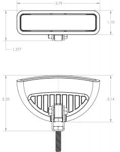 Lumitec Caprera3 ledli güverte aydınlatma lambası