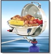 Magma Marine Kettle® 2 gazlı ocak/mangal kombinasyonu