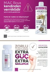 Trend M.A.C Su Bazlı Koyu Gri 863 Lake Boya 150 ml