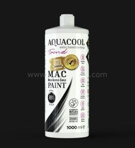 Trend M.A.C Su Bazlı Siyah 891 Lake Boya 150 ml