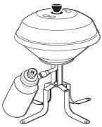 Magma Mangalı portatif kullanmak için ayak*