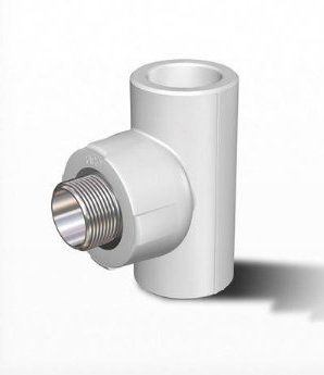 PPRC Dış Dişli Tee 20 mm-3/4''