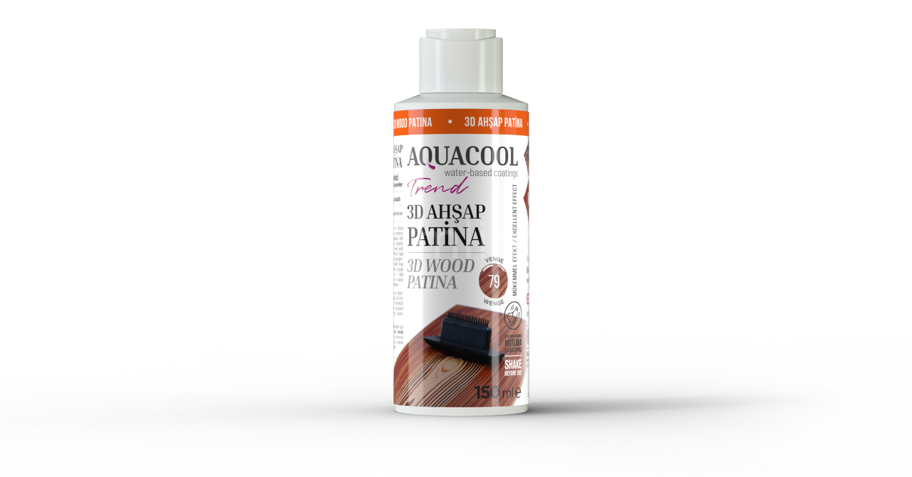 Aquacool Trend 3D Ahşap Patina Venge 79 120 ml
