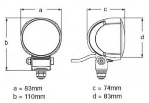 Hella Marine Module 70 Güverte aydınlatma lambası